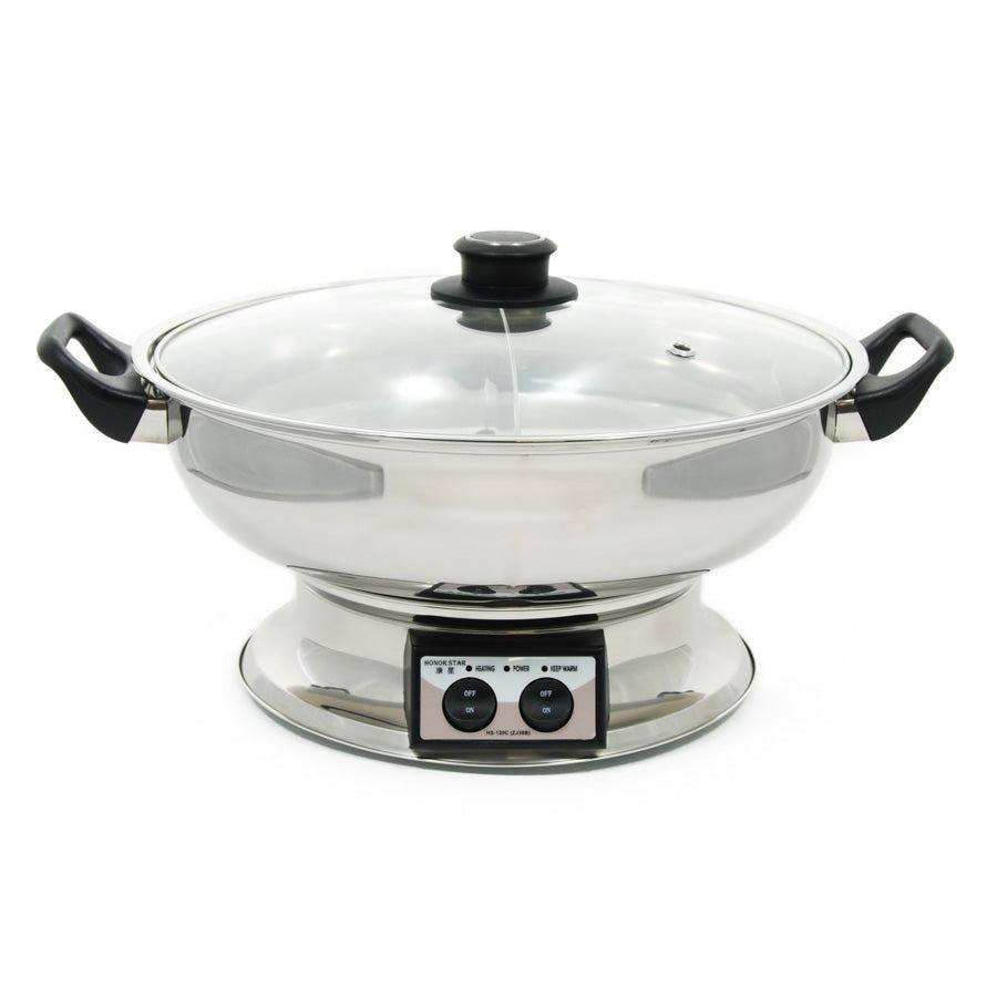 Asian Cookware & Wok Shop | Table Top Chinese Hot Pot 4.5 Litres, Serve 6-8 Asian Cookware & Wok Shop Asian Cookware & Wok Shop