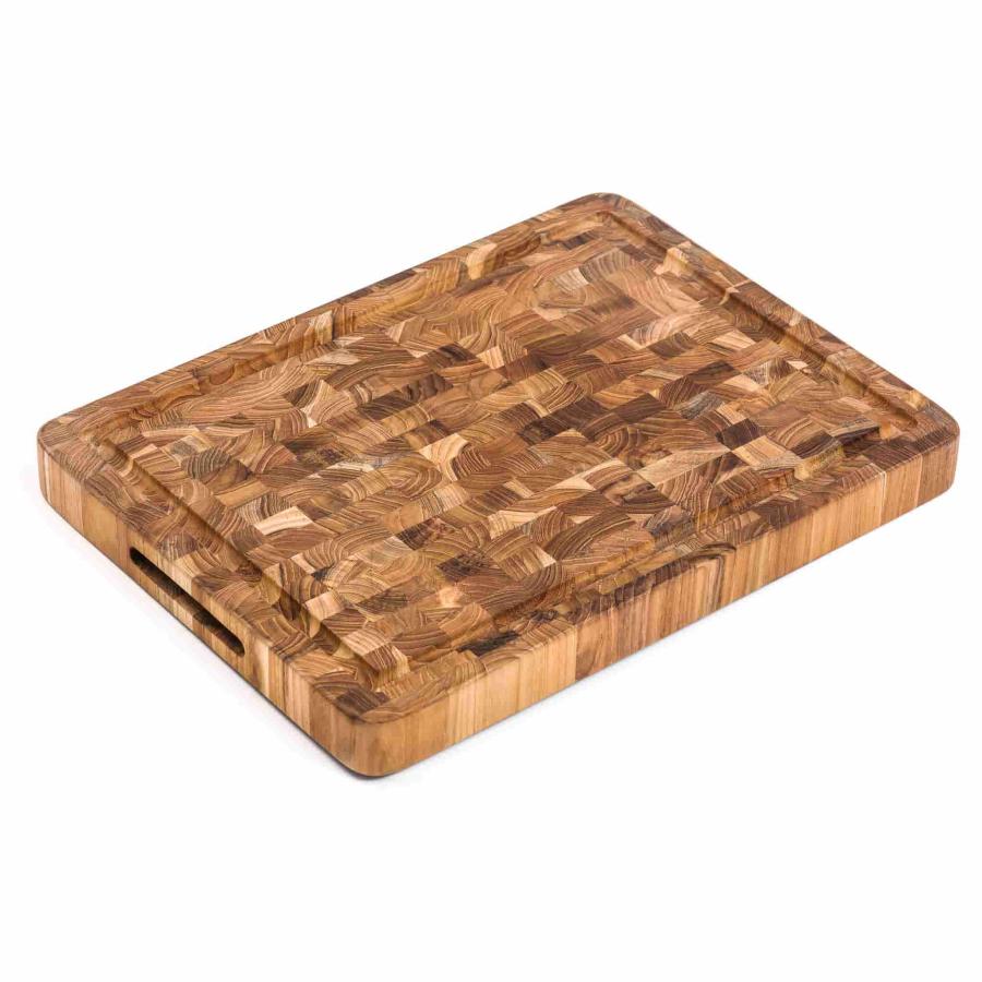 Chopping & Carving Boards | End Grain Butcher Block With Juice Canal, Medium Chopping & Carving Boards Chopping & Carving Boards