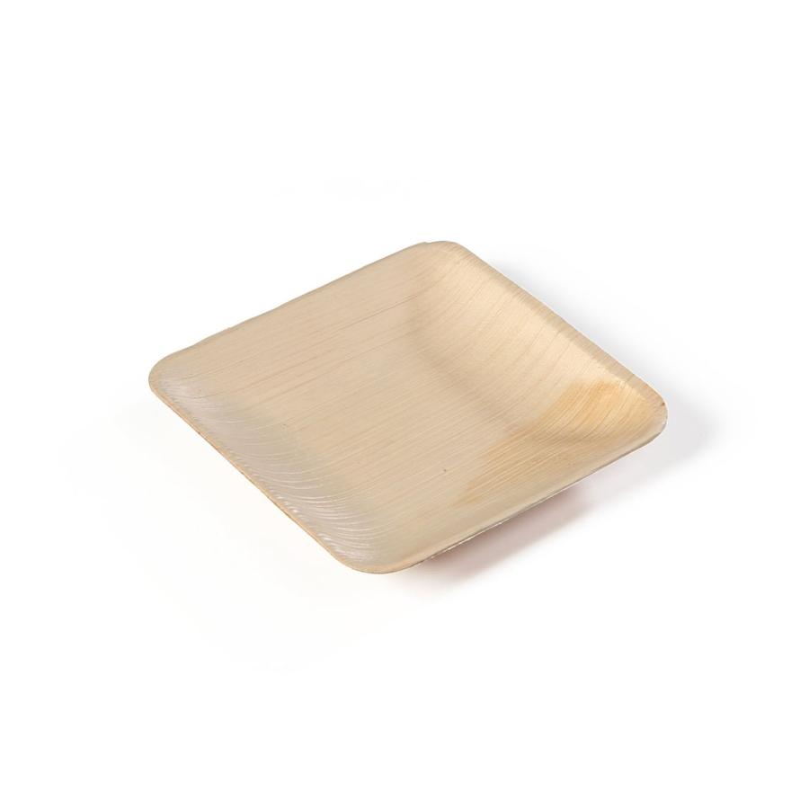 Crockery & Dinnerware | Palm Leaf Medium Plate, 15 X 15Cm Canape Supplies Canape Supplies