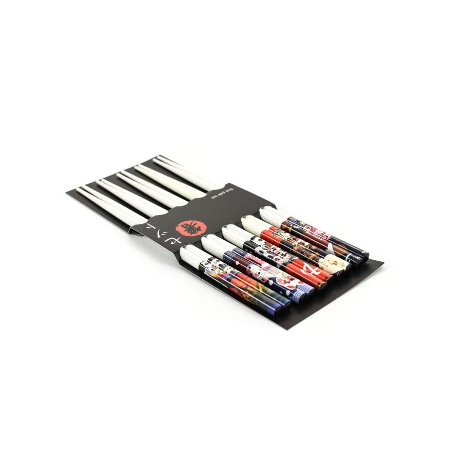 Cutlery | Lucky Cats Chopsticks – 5 Pairs Cutlery Cutlery