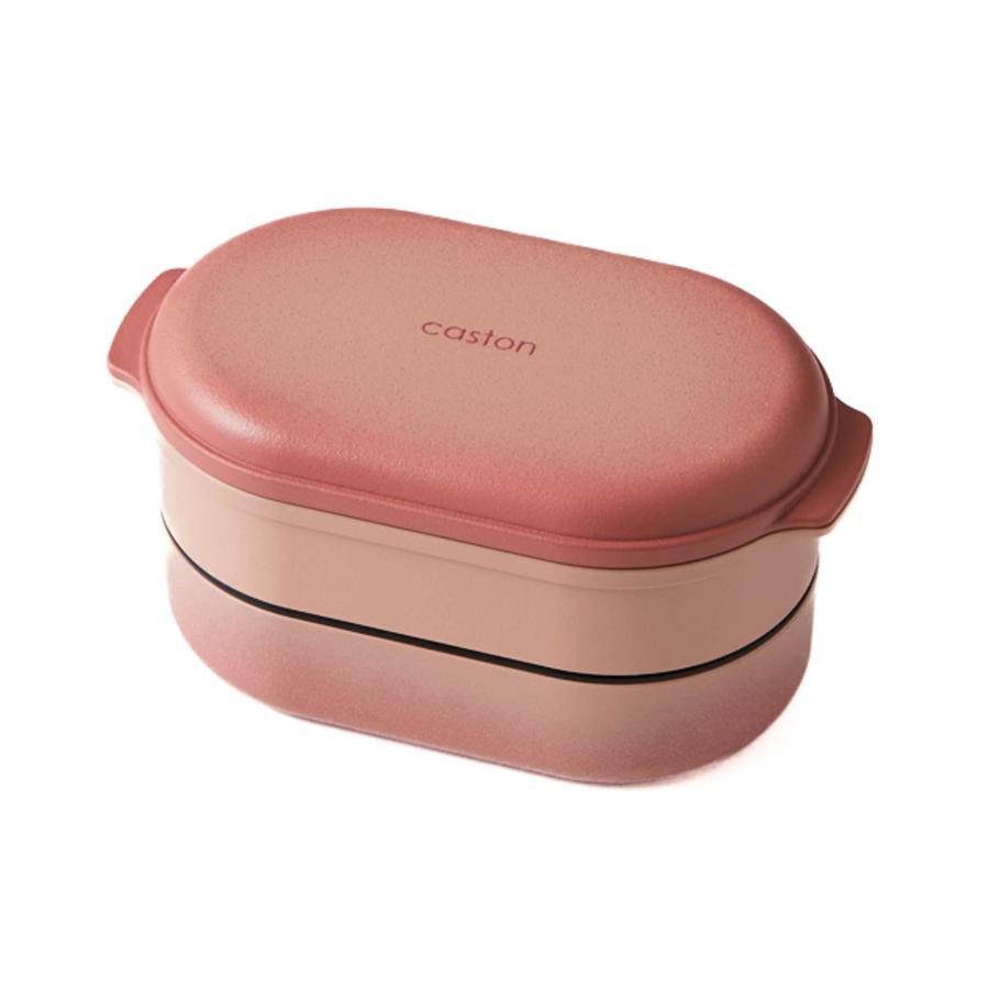 Food Storage & Containers | Caston Red Two Compartment Bento Box Food Storage & Containers Food Storage & Containers