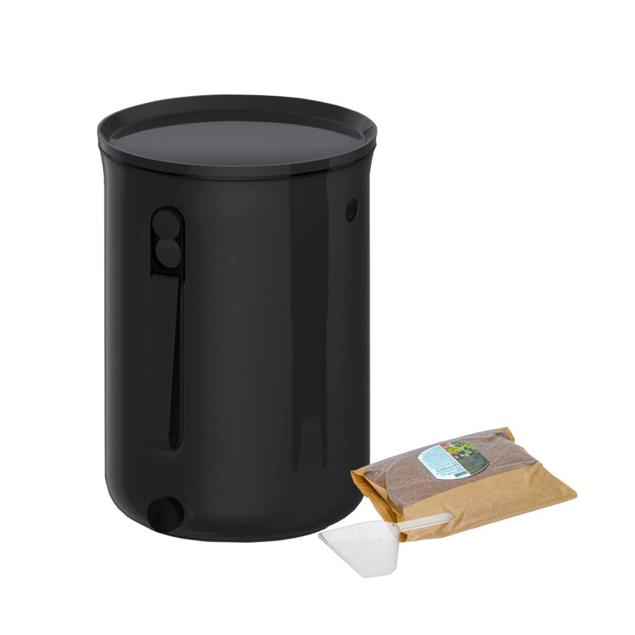 Grow Your Own | Bokashi Organko Ii Ocean Black Kitchen Composter Grow Your Own Grow Your Own