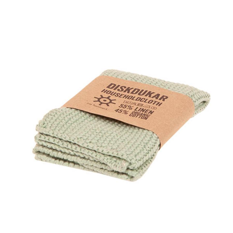 Home Care & Cleaning | Green Cotton & Linen Mix Dishcloth Cookware Home Care & Cleaning