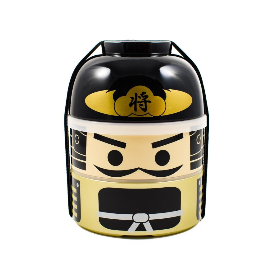 Japanese Tableware | Gold Samurai Bento Box Large, 1200Ml Food Storage & Containers Food Storage & Containers