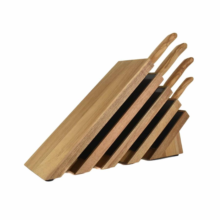 Kitchen Knives | 5 Piece Knife Block Set Cookware Kitchen Knives