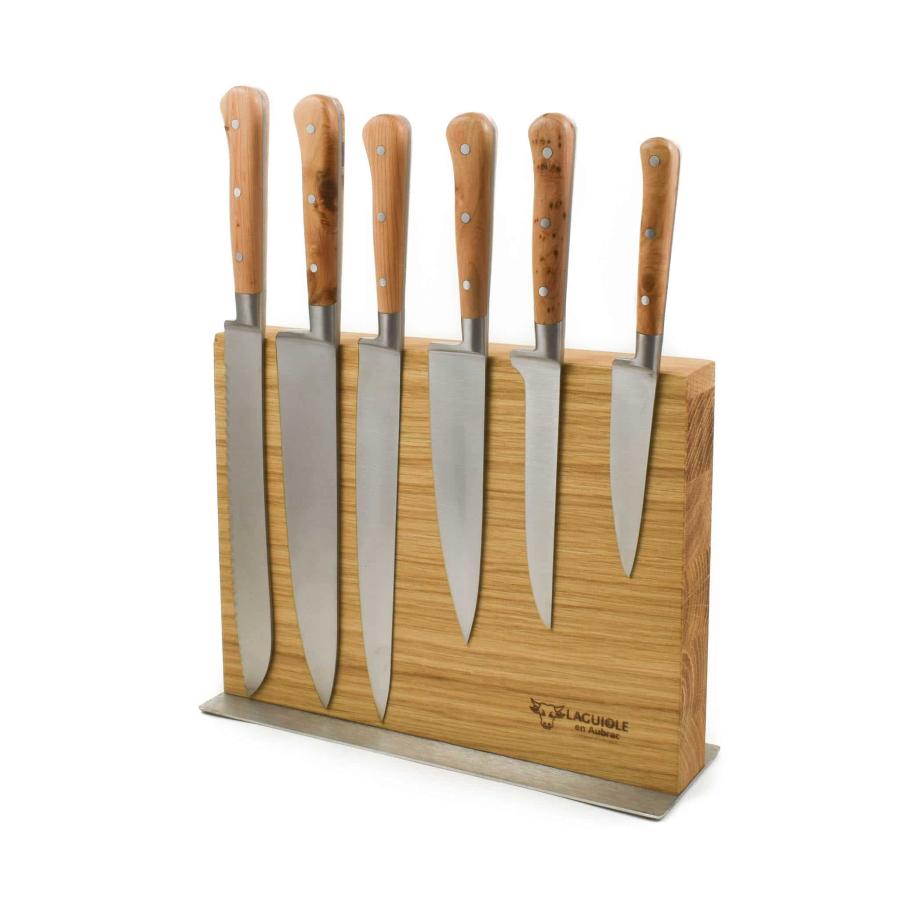 Kitchen Knives | Classic Knife Block Of 6 Kitchen Knives, Juniper Cookware Kitchen Knives