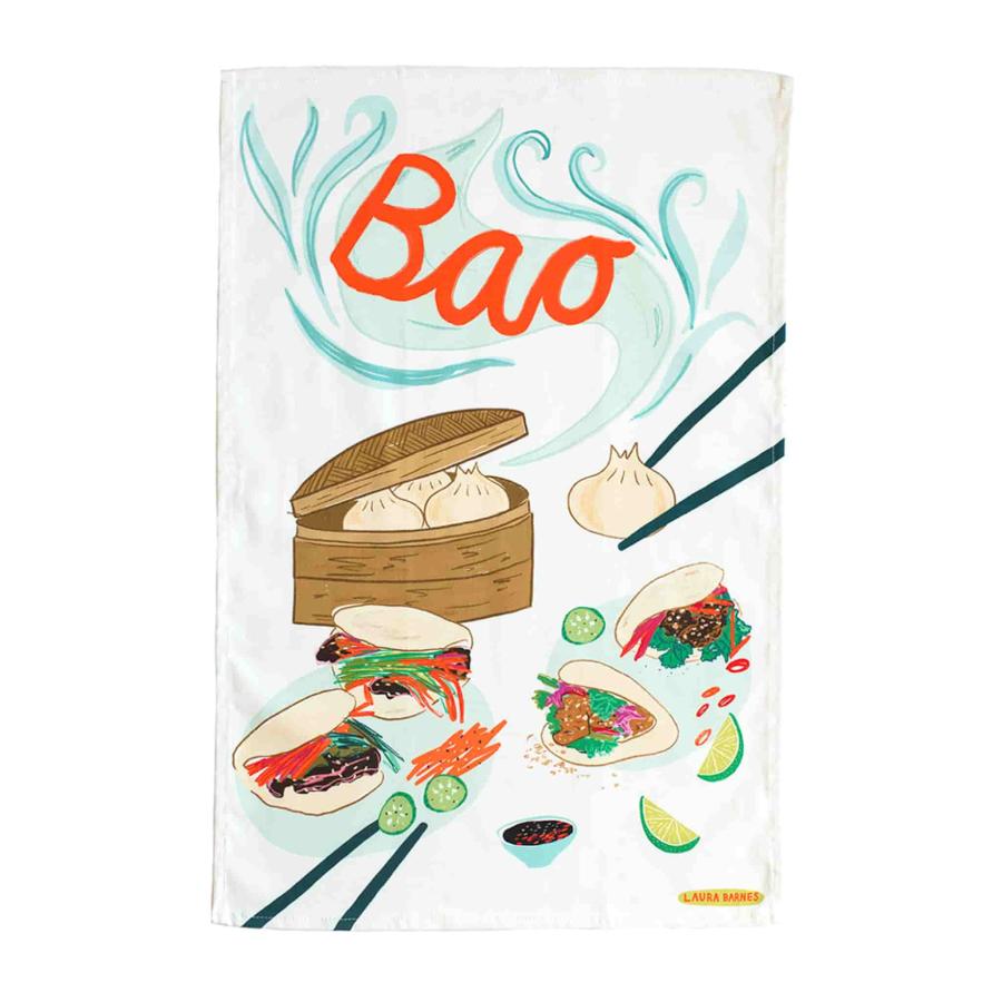 Kitchen Textiles & Clothing | Bao Organic Cotton Tea Towel Cookware Kitchen Textiles & Clothing