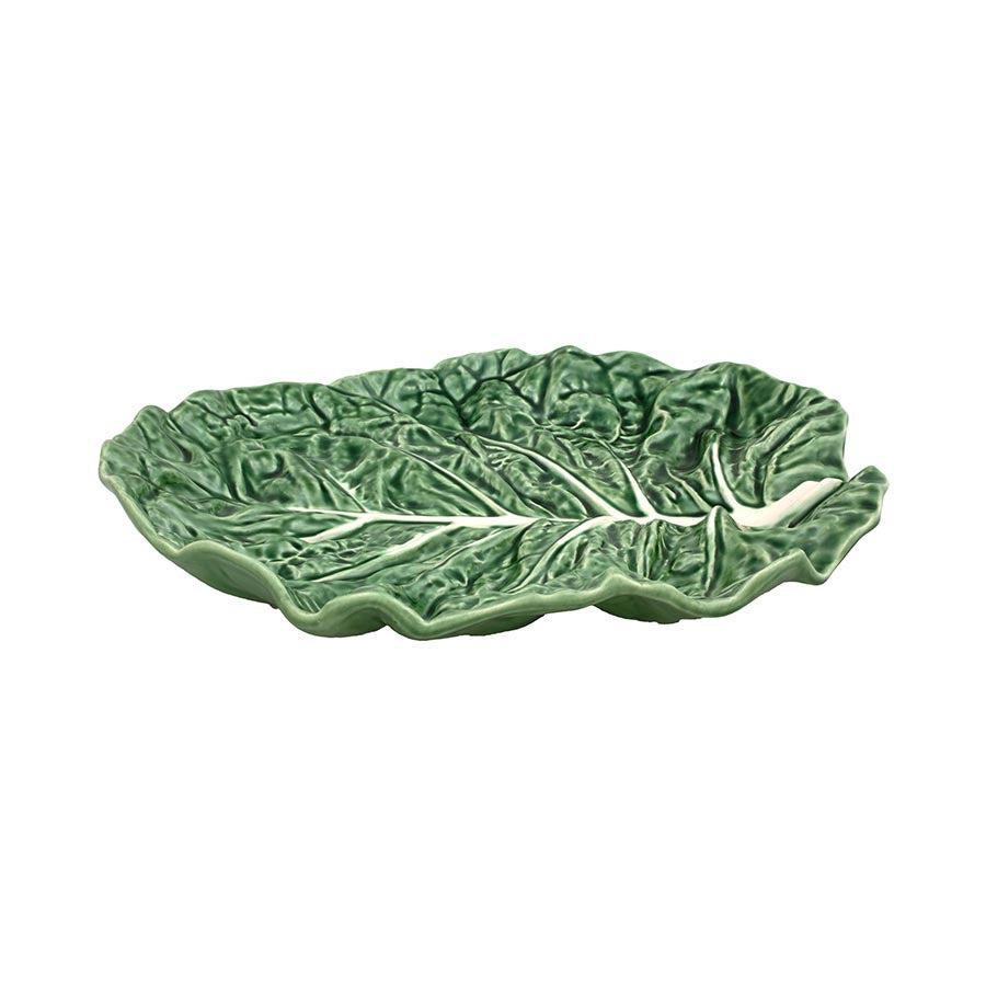 Table Setting | Cabbage Leaf Oval Platter Serveware Serveware