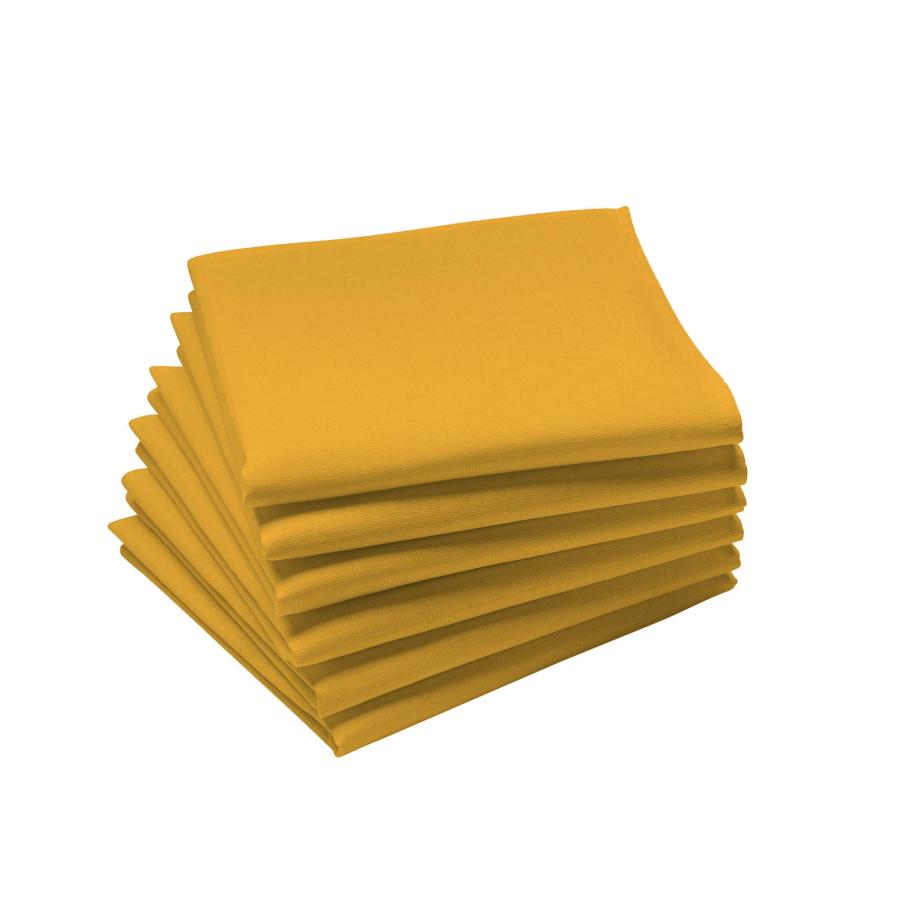 Table Setting | Cambrai Napkin Mustard Yellow, 45Cm Serveware Serveware