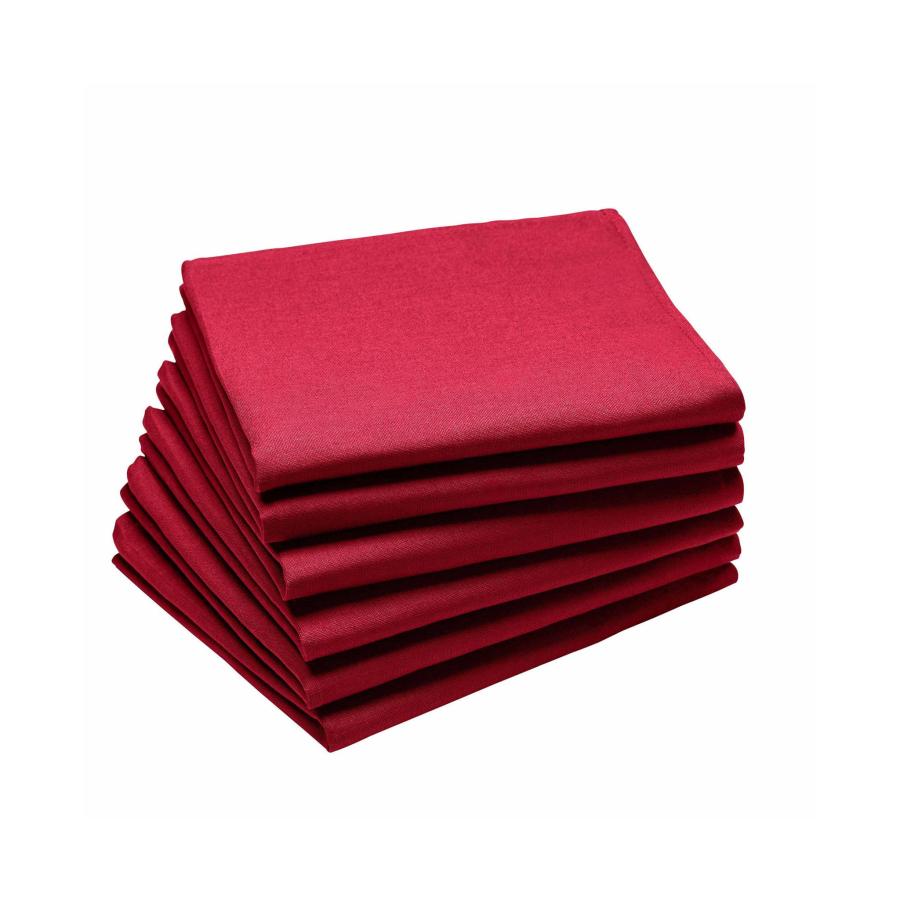 Table Setting | Cambrai Napkin Red, 45Cm Serveware Serveware