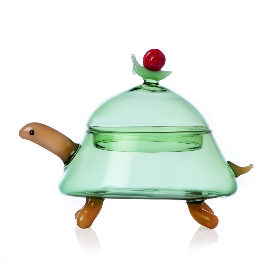 Table Setting | Limited Edition Turtle & Snail Sugar Bowl, 13Cm Crockery & Dinnerware Crockery & Dinnerware