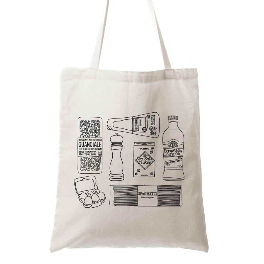 Tote & Shopping Bags | Carbonara Organic Cotton Tote Bag Tableware Tote & Shopping Bags