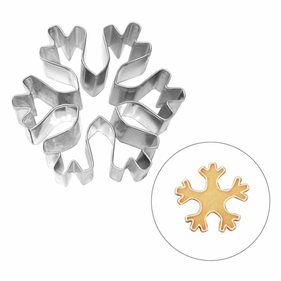 Baking Supplies & Equipment | Stainless Steel Snowflake Cookie Cutter, 8Cm Baking Supplies & Equipment Baking Supplies & Equipment