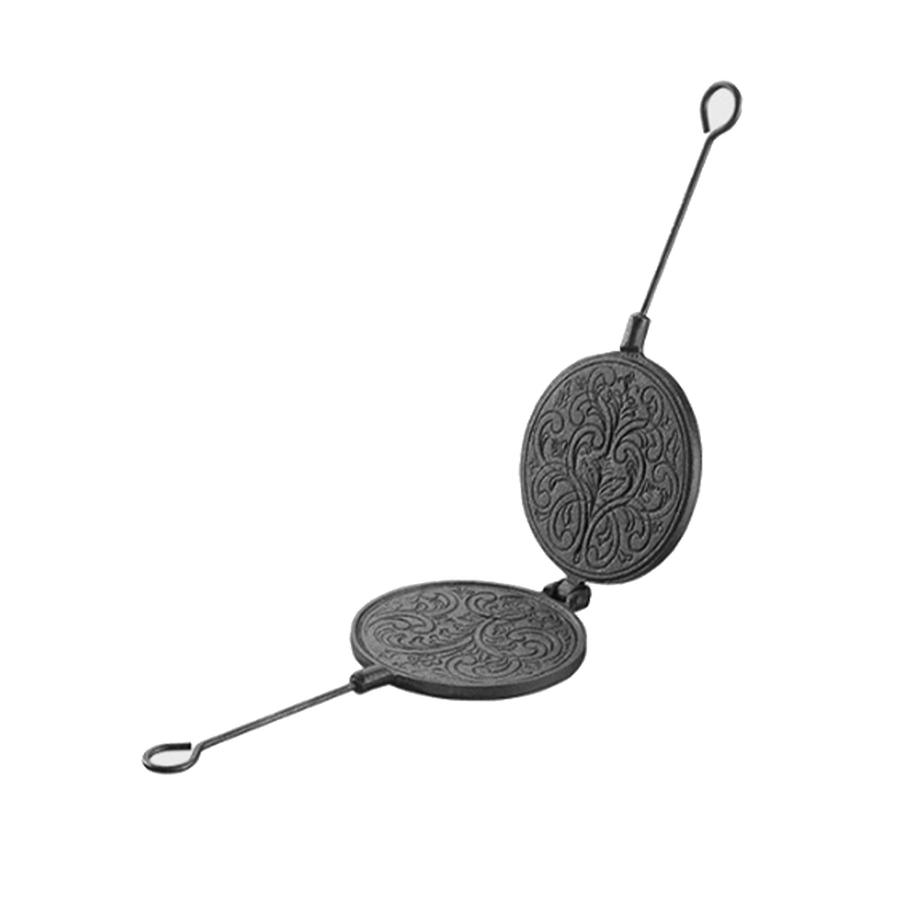 Pots & Pans | Cast Iron Wafer Iron, 15Cm Cookware Pots & Pans